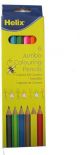 Colour Pencil 6 Col. Jumbo Helix PJ1